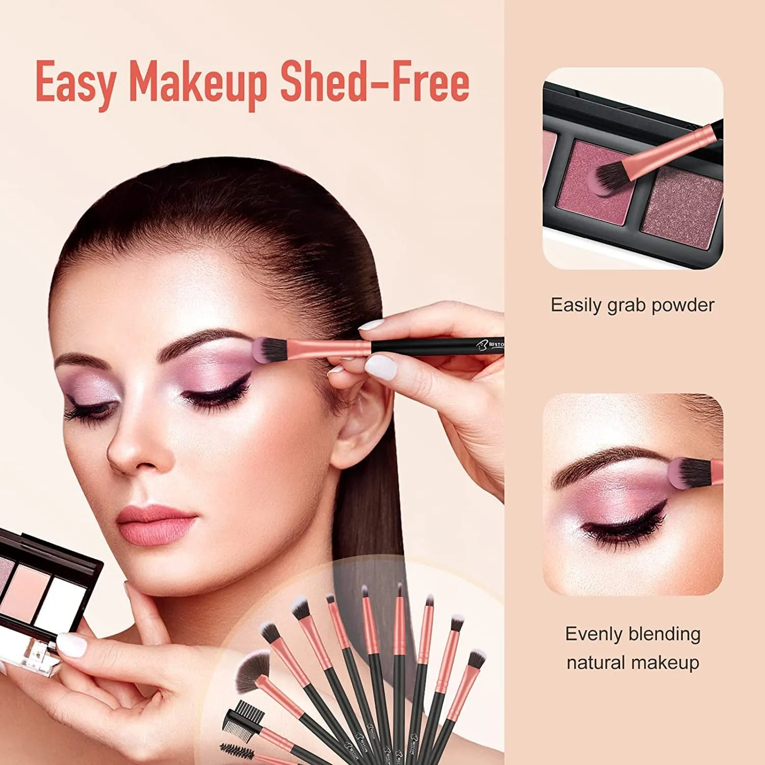 16 Pcs Makeup Brushes Makeup Brush Set