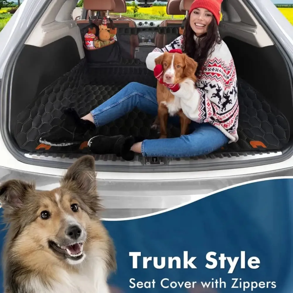 5-in-1 Waterproof Durable Car Backseat Cover for Suv Family Cars