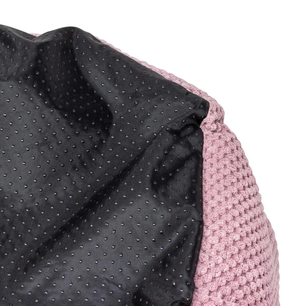 Alfie - Pink Soft Dog Bed  - Size S/M/L