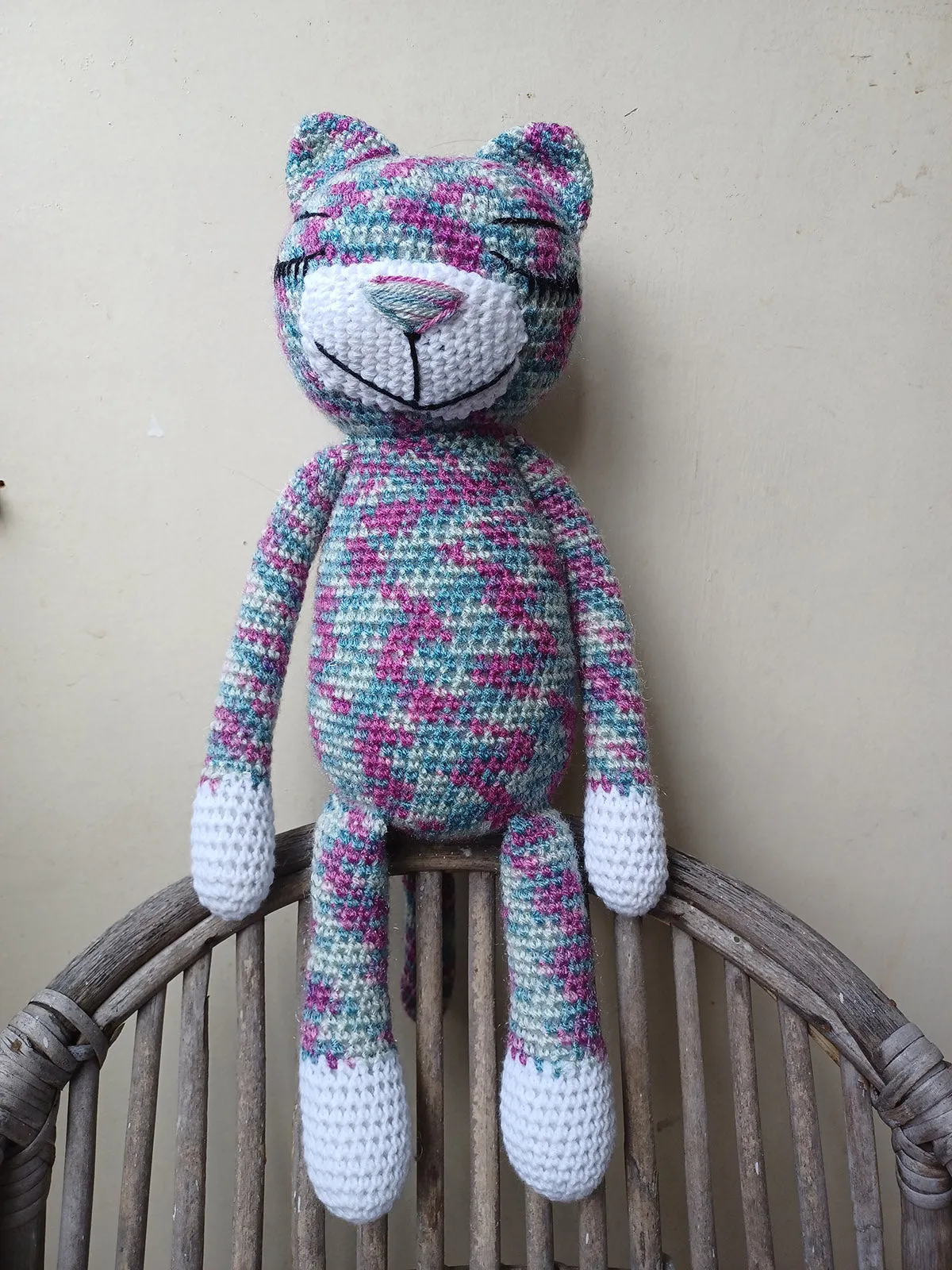 Amigurumi Large Sleepy Cat Crochet