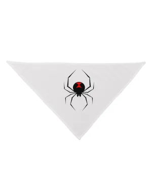 Black Widow Spider Design Dog Bandana 26