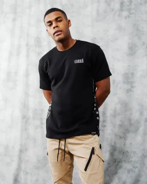 Carré BU Panel MTN Droptail Short Sleeve T-Shirt Black