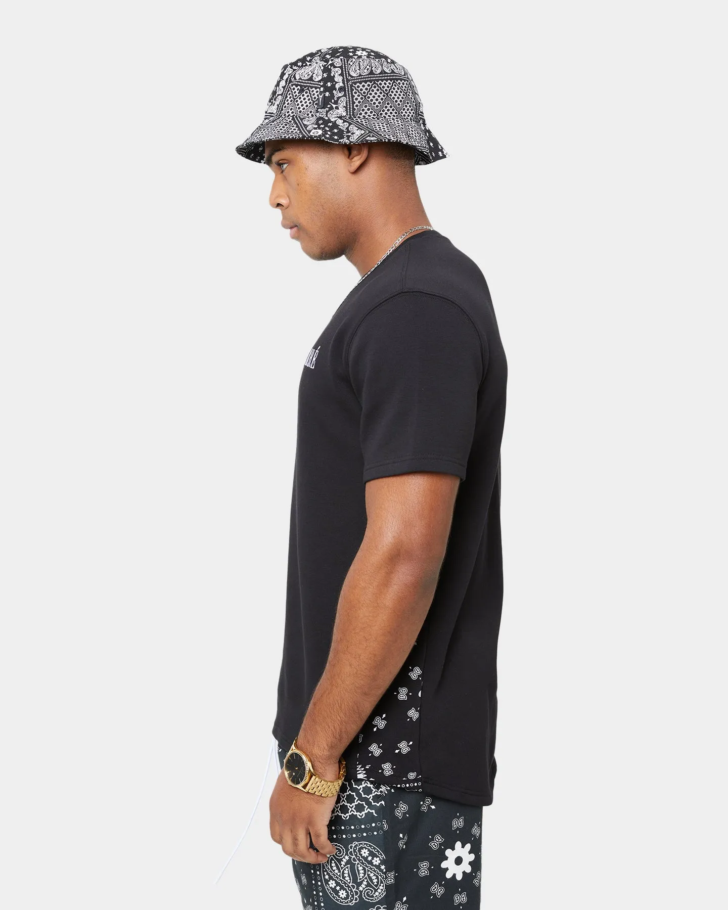 Carré BU Panel MTN Droptail Short Sleeve T-Shirt Black