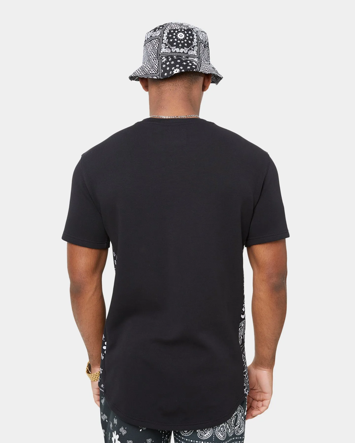 Carré BU Panel MTN Droptail Short Sleeve T-Shirt Black