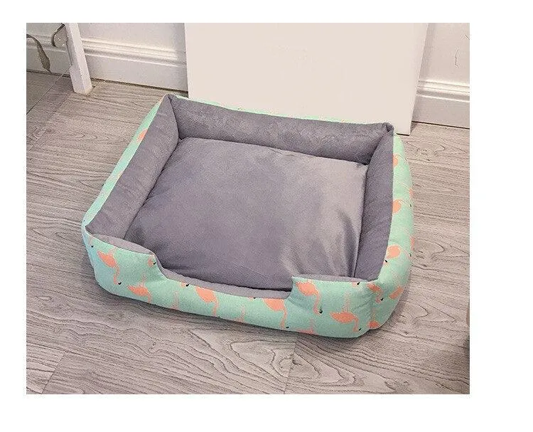 Cozy Warm Breathable Removable Dog House Bed