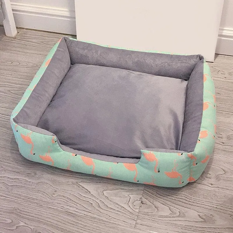 Cozy Warm Breathable Removable Dog House Bed