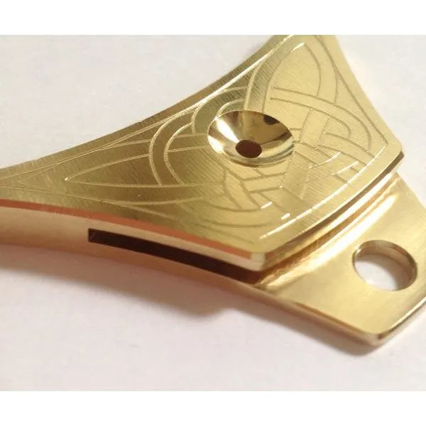 Decorated Logan Supreme Brass Dog Whistle