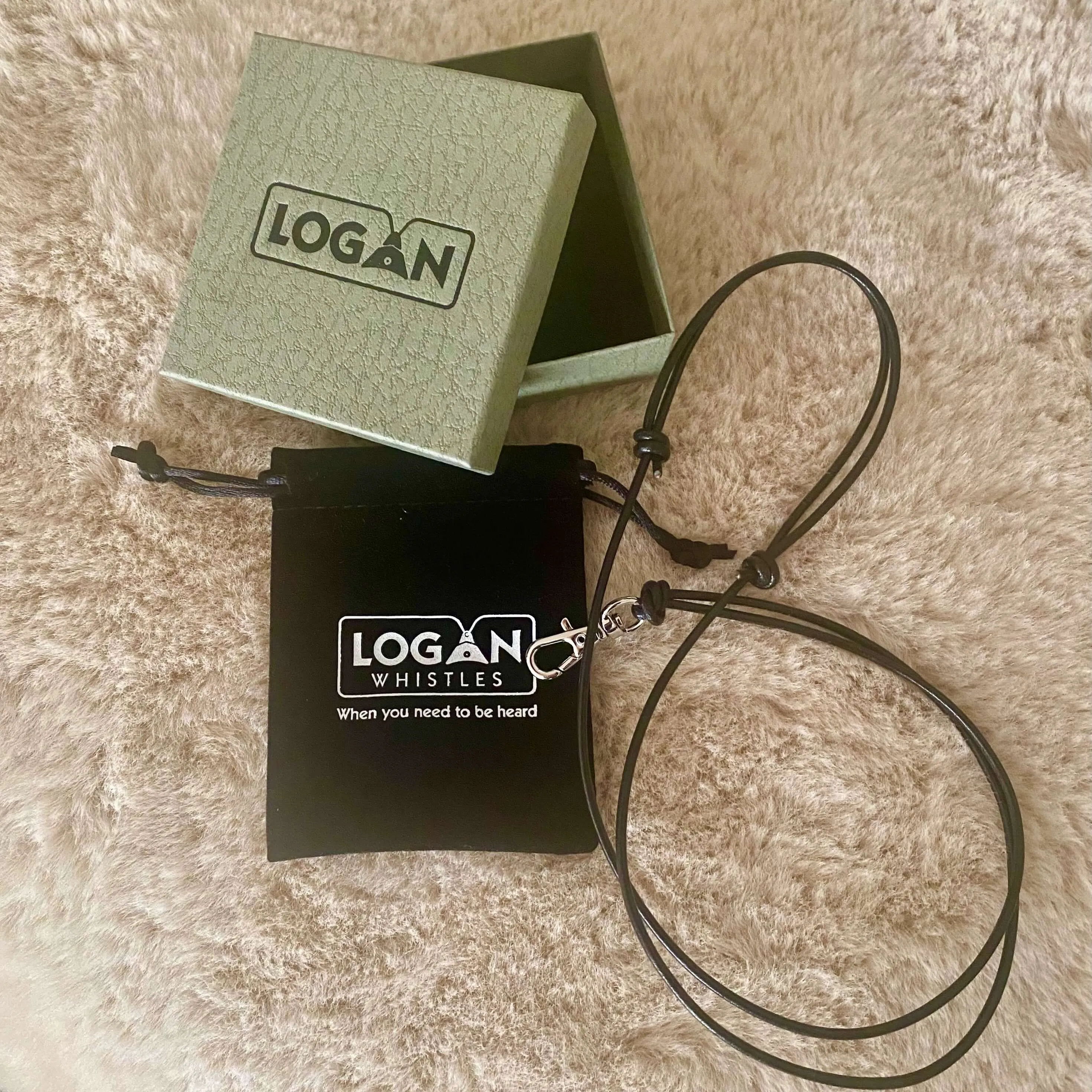Decorated Logan Supreme Brass Dog Whistle