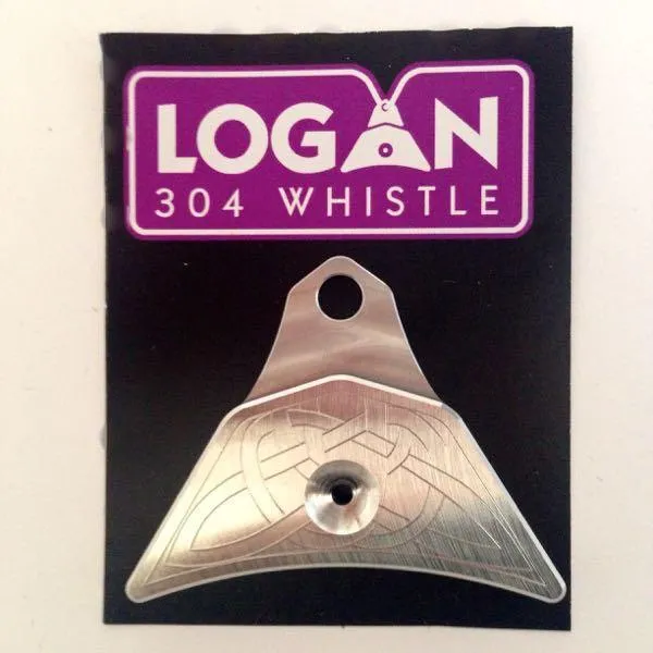 Decorated Logan Whistle 304 Stainless Steel