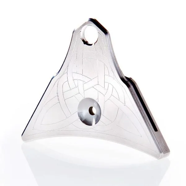 Decorated Logan Whistle 304 Stainless Steel