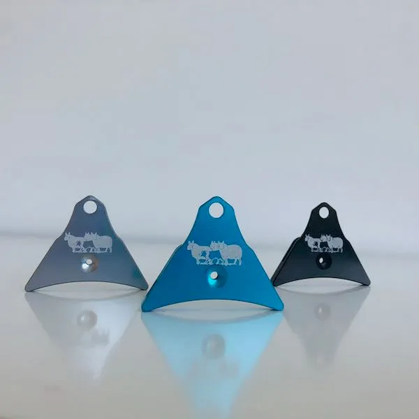 Decorated Ventura Aluminium Whistle