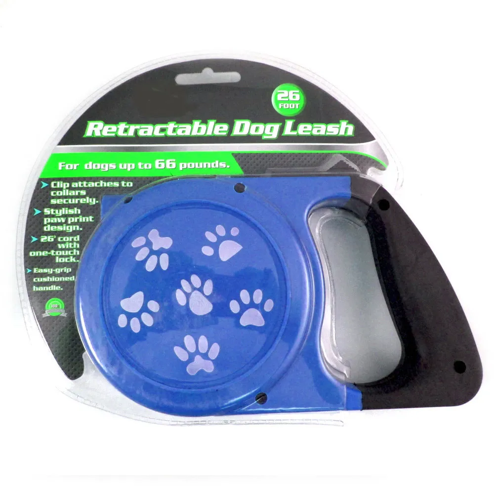 Dog Pet Leash Long Obedience Recall Training Walking Lead 26 Ft Auto Retractable