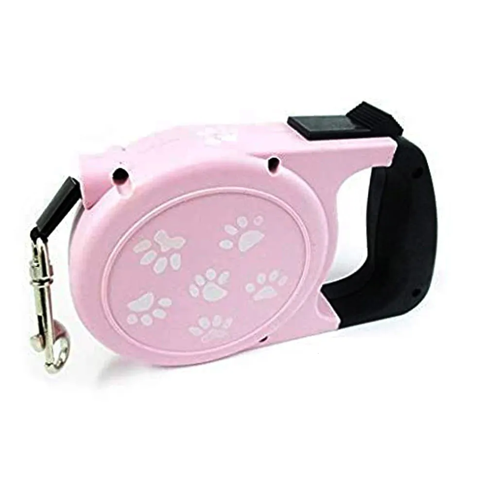Dog Pet Leash Long Obedience Recall Training Walking Lead 26 Ft Auto Retractable