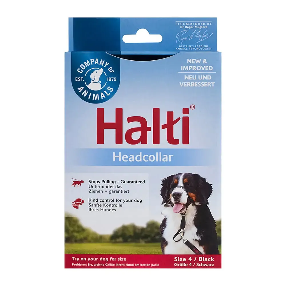Dog Training Collars Company of Animals Halti Black Muzzle (46-62 Cm)