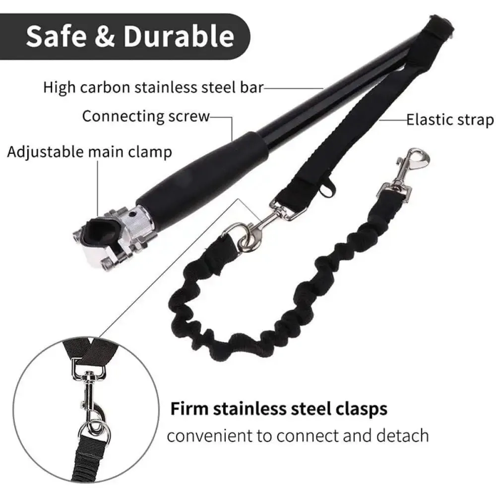 Durable Bike Hands-free Elastic Dog Leash for Exercising, Training, Running