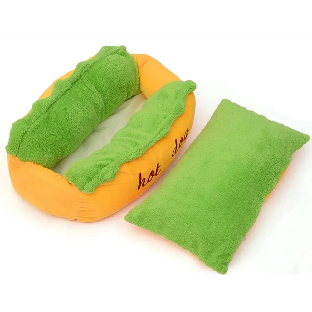 Happy Tails Hot Dog Bed