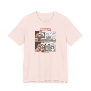 Kitty Cat Crochet Comic T-Shirt