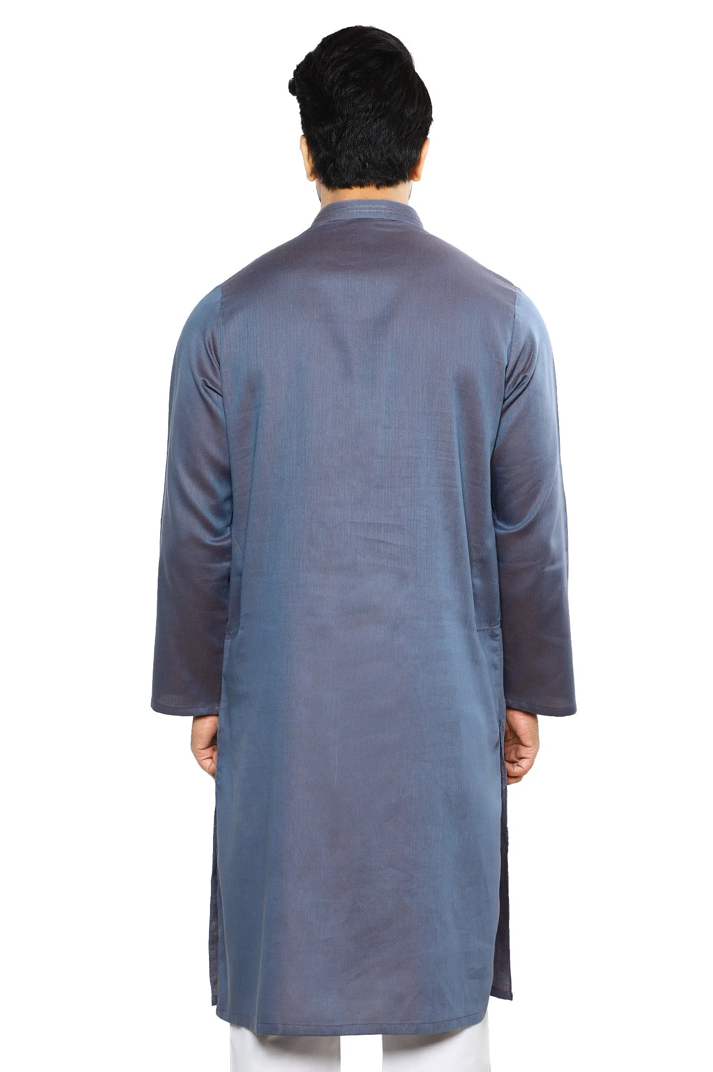 Men's Kurta in Grey SKU: EA3035-GREY