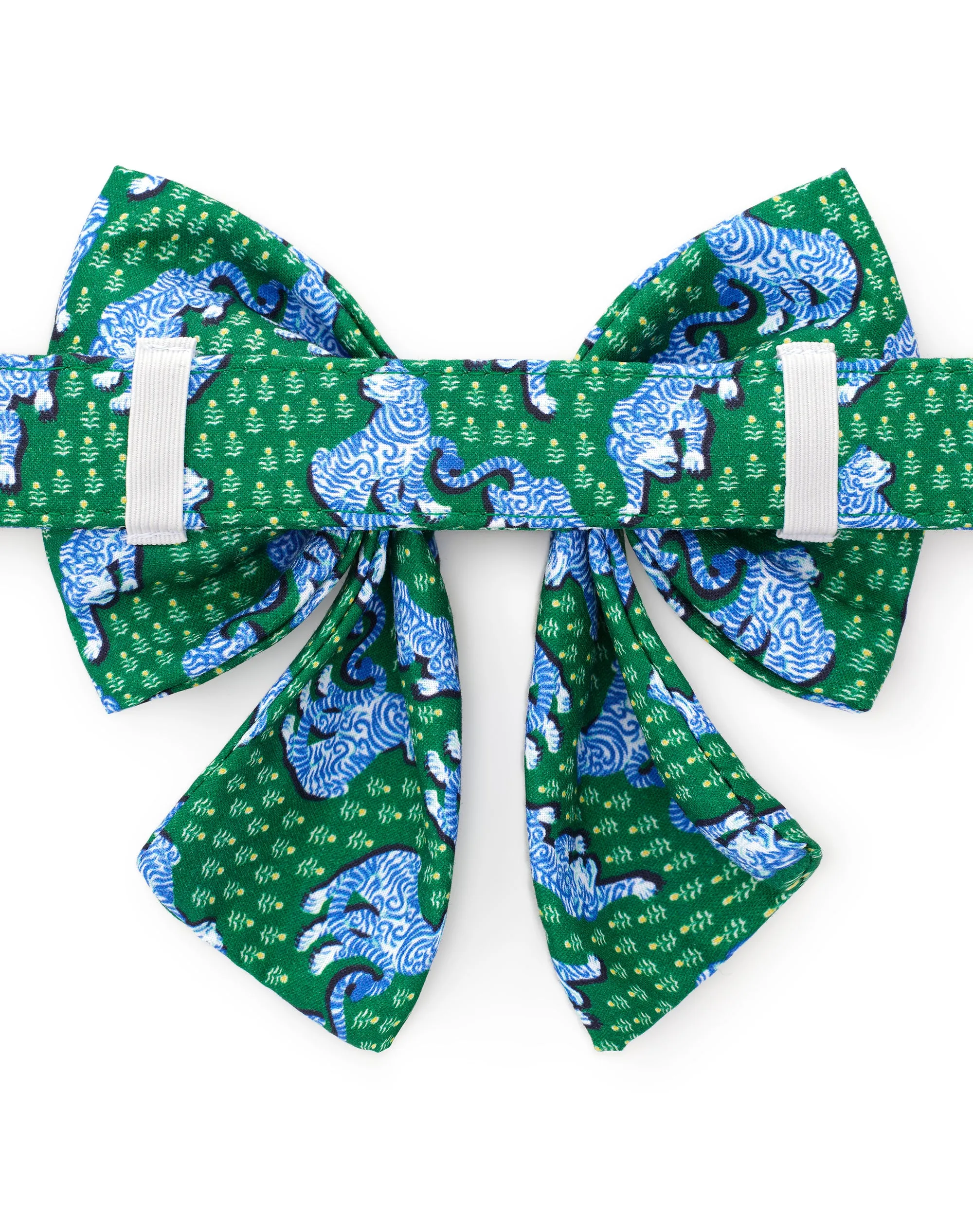 PF x The Foggy Dog Tiger Queen - Lady Dog Bow - Jade