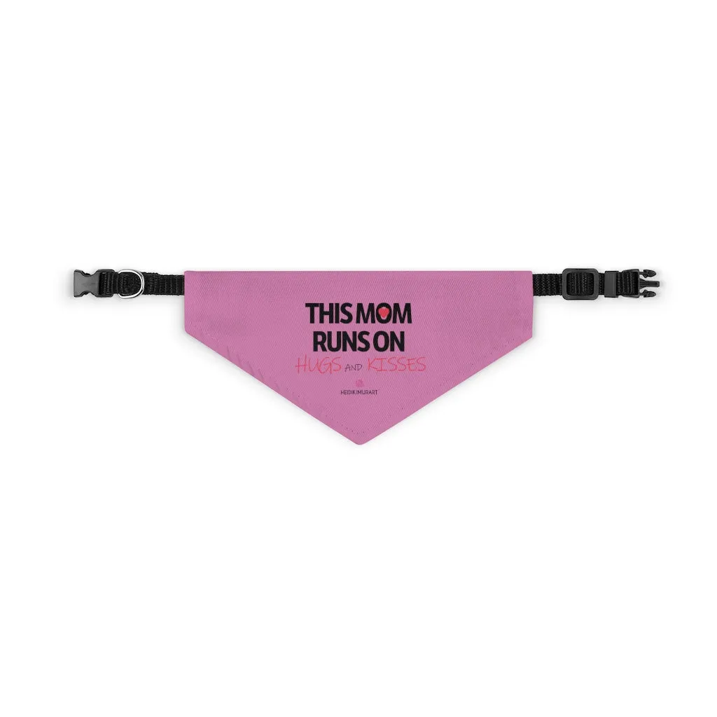 Pink Pet Bandana Collar, Best Cute Mother's Day Special For Cat/ Dog Moms-Printed in USA