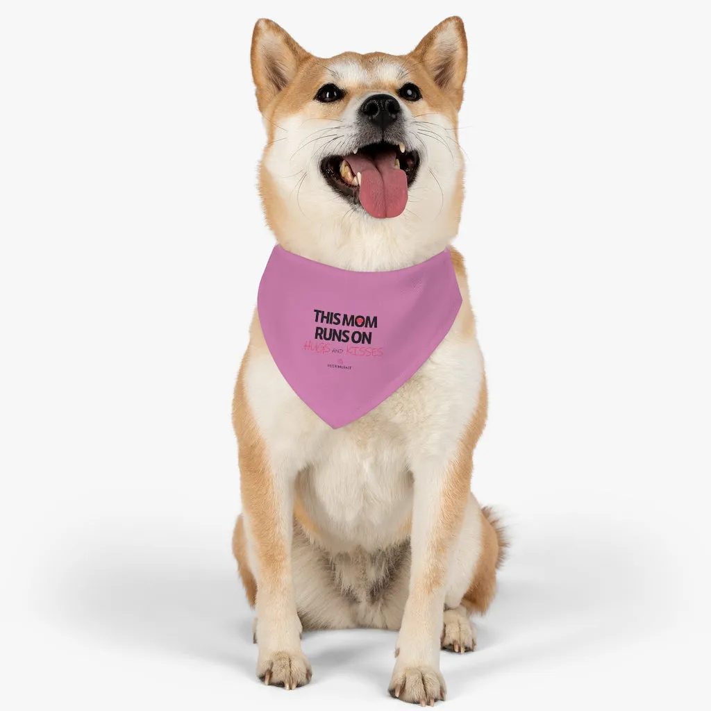 Pink Pet Bandana Collar, Best Cute Mother's Day Special For Cat/ Dog Moms-Printed in USA