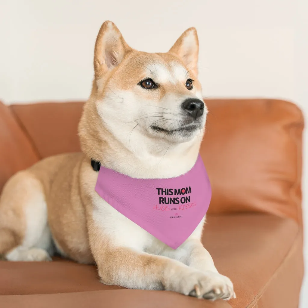 Pink Pet Bandana Collar, Best Cute Mother's Day Special For Cat/ Dog Moms-Printed in USA