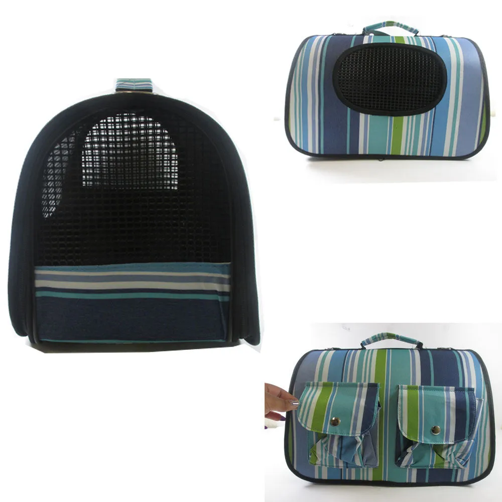Portable Pet Carrier Dog Cat Tote Crate House Kennel Cage Travel Bag Purse Light