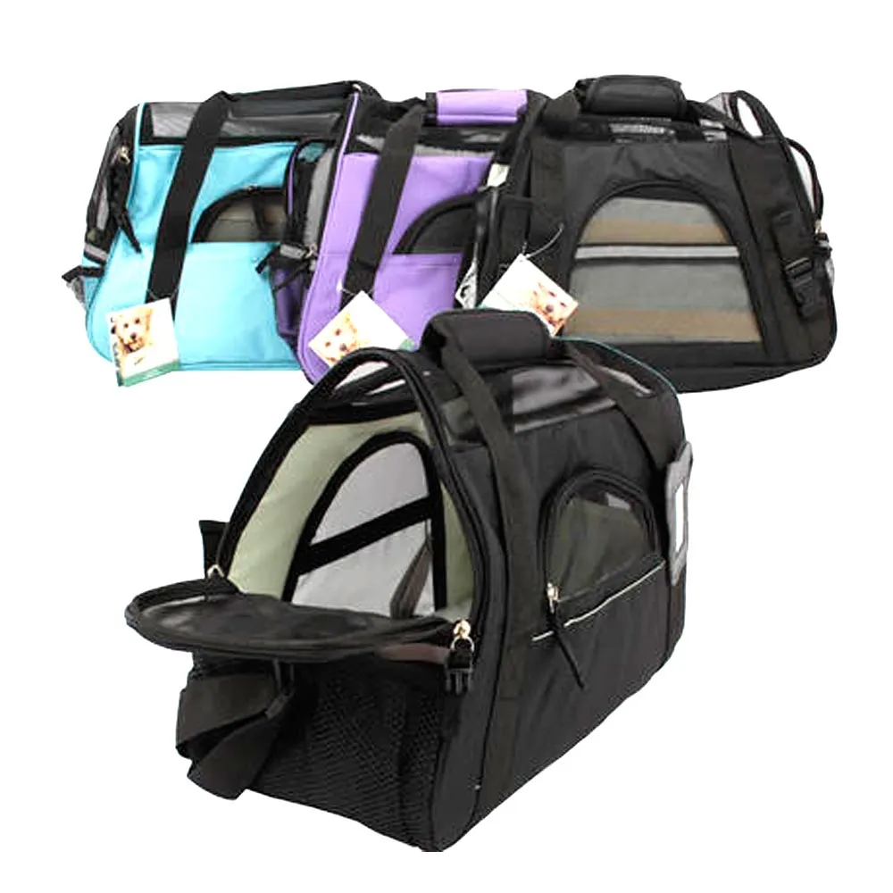 Portable Pet Carrier Dog Cat Tote Crate House Kennel Cage Travel Bag Purse Light