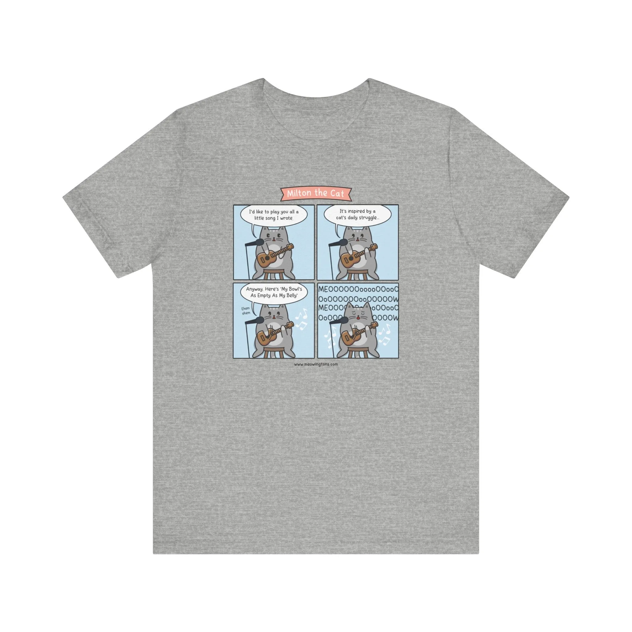 Song of My People Cat Comic T-Shirt