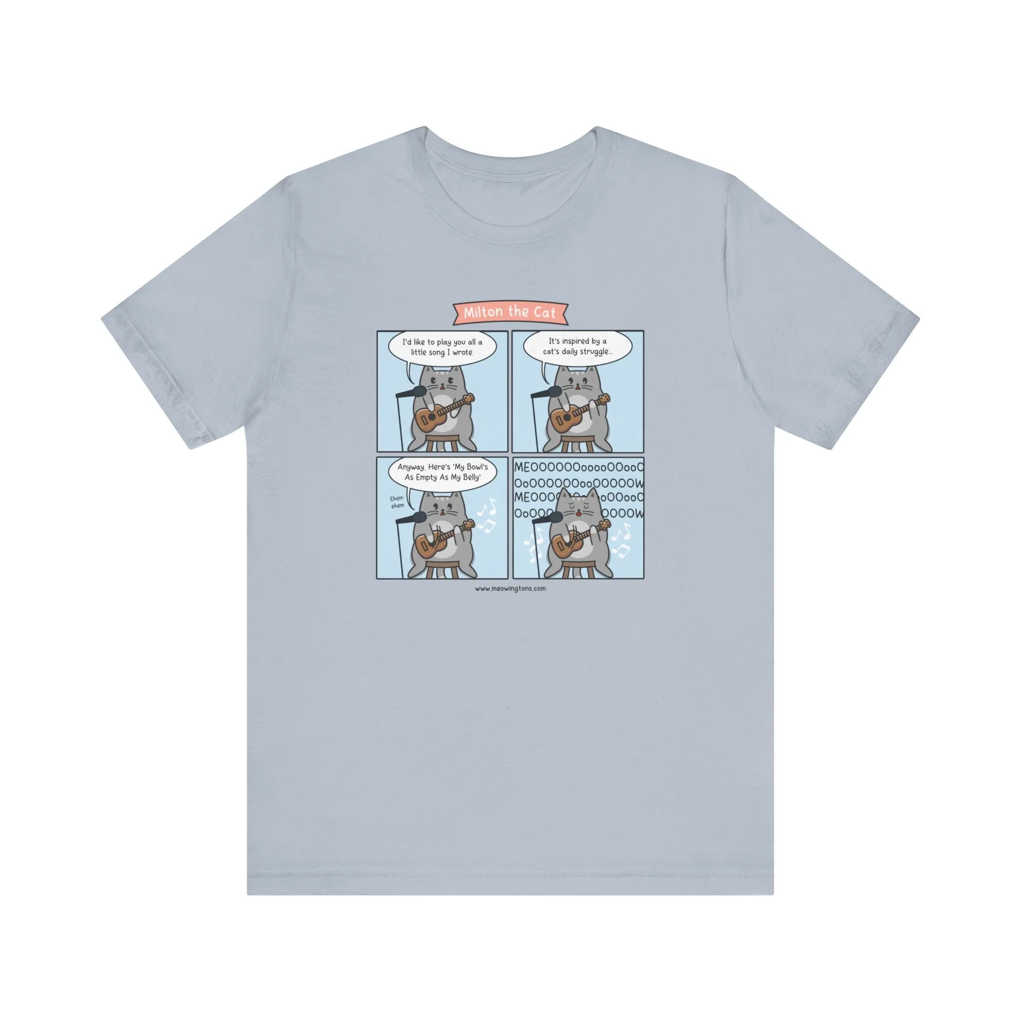 Song of My People Cat Comic T-Shirt
