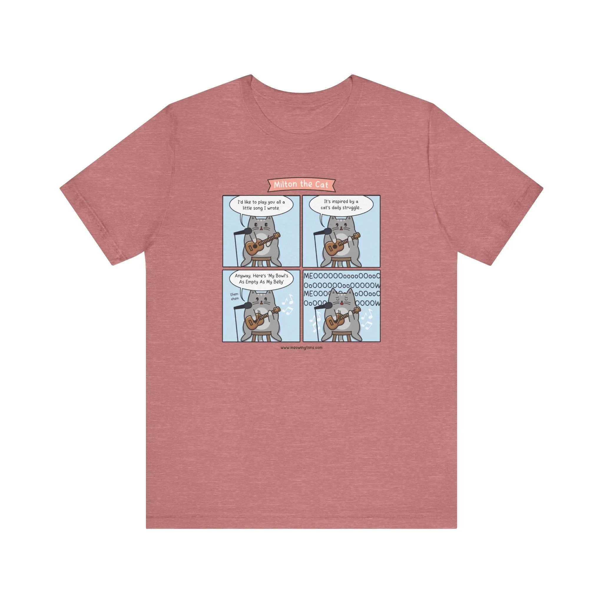 Song of My People Cat Comic T-Shirt