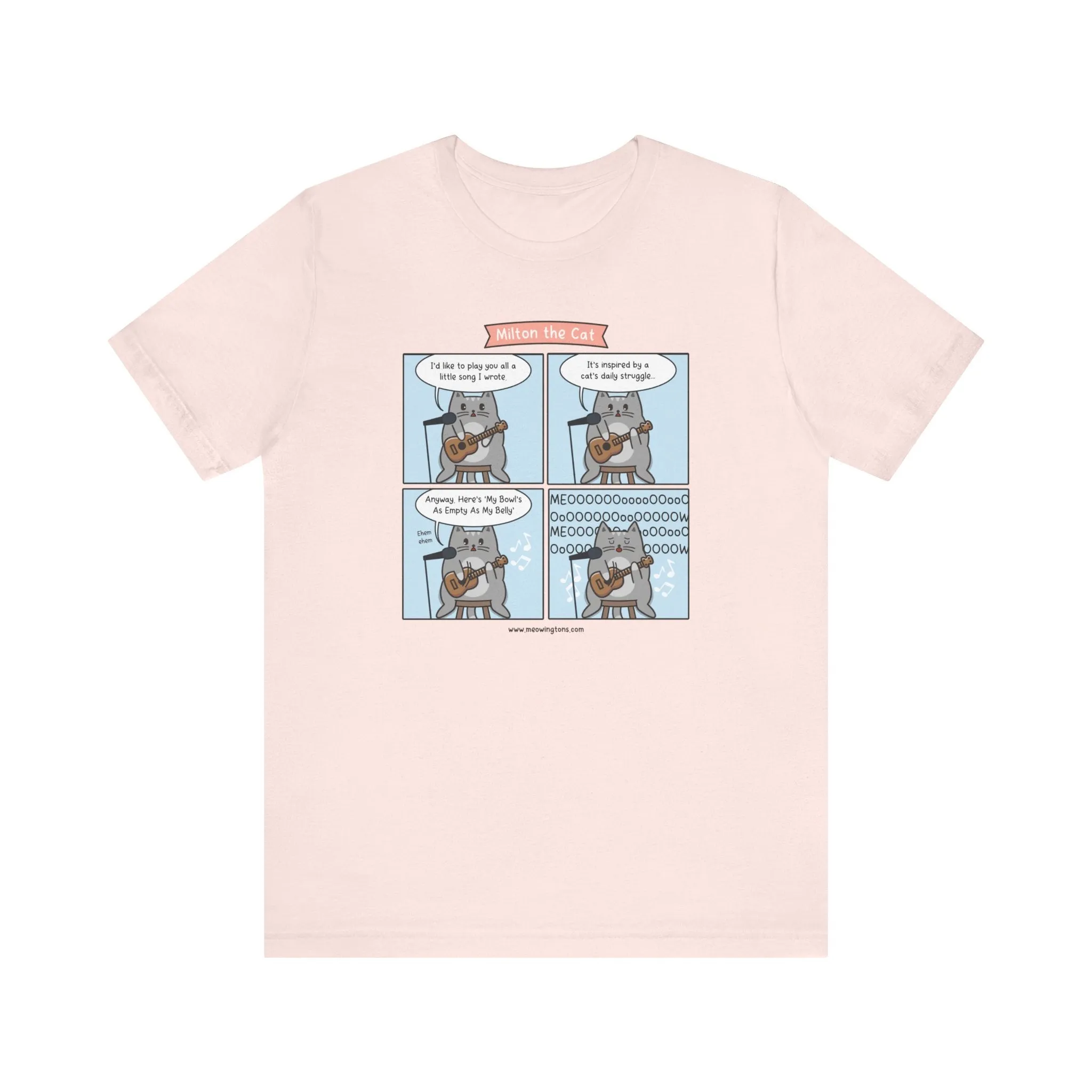 Song of My People Cat Comic T-Shirt