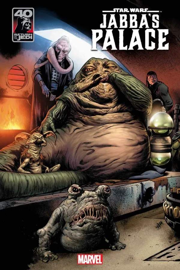 Star Wars Return Of Jedi Jabbas Palace #1 Garbett Connecting Variant
