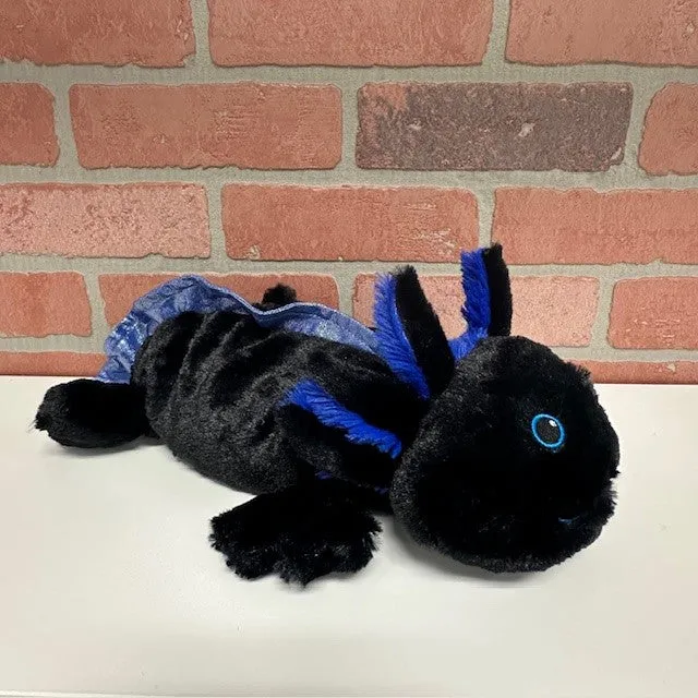 Warmies - Plush Axolotl - Black