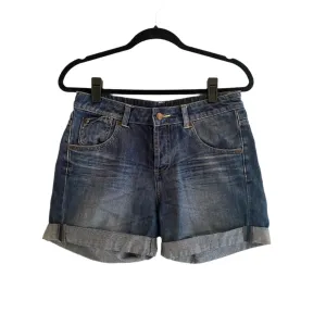 Whistles Cuffed Jean Shorts Size 26