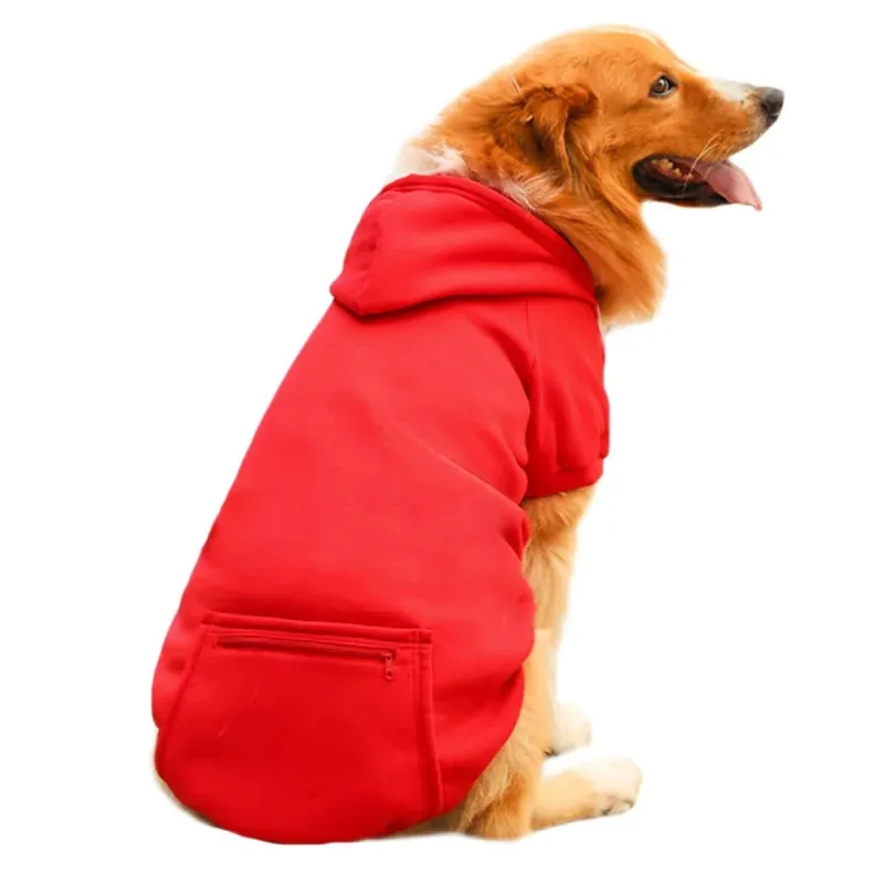 Winter Dog Clothes Sport Hoodies Sweatshirts Warm Coat Clothing for Small Medium Large Dogs Big Dogs Cat Pets Puppy Outfits