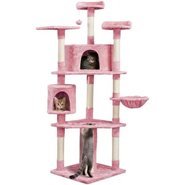 Yaheetech Cat Tree with Scratching Post 79 Inch